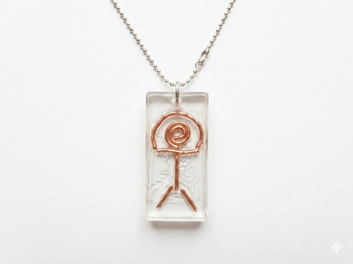 Indalo amulett kupfer talisman - kupfer,