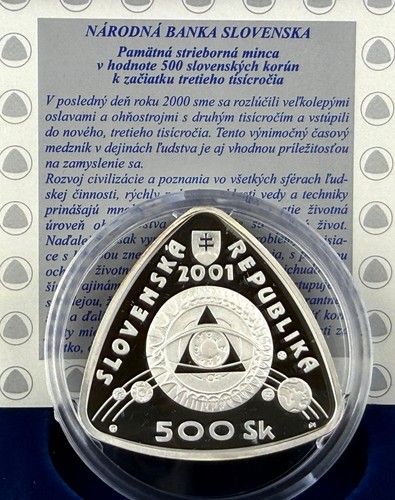 Slowakei 500 kronen - 500, 2001