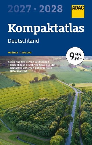 Adac kompaktatlas 2027 2028 - kompaktatlas, 2027/2028