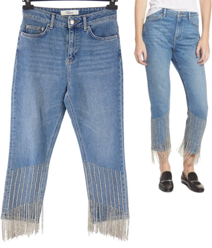 Topshop jeans kristalle - jeans,