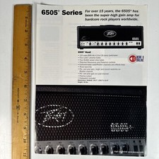 Peavey 6505 Serie Verstärker Original Zeitschrift Aufdruck Ad