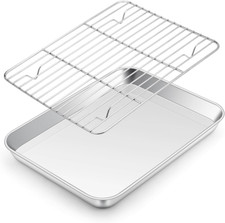 Ofenblech Backblech Mit Abkühlgitter Rechteckig Backform Mit Kuchengitter       