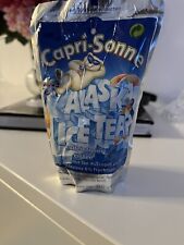 Original Capri Sonne Mit Plastikstrohalm „Alaska ICE Tea“ von 1998