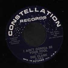 DEE CLARK: In Meiner Wohnung KONSTELLATION 7" Single 45 U/min