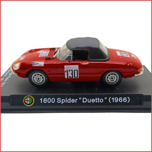Miniaturauto alfa romeo spider - alfa,