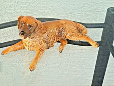 Alte vintage Porzellan Figur  Goebel W . Germany Goldene Retriever N 3009513