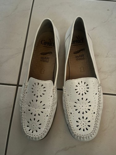 Caprice slipper damen weiß - damen,