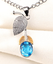 Schweizer Blautopas Edelstein