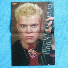 Billy idol poster bravo - billy,