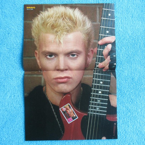Billy idol poster - billy, bravo