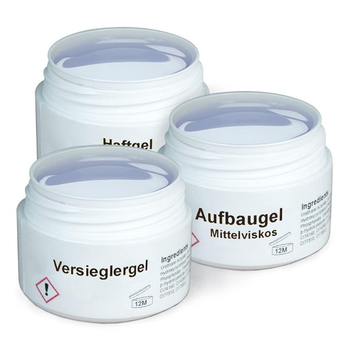 Nails gel set 3x - gel-set,