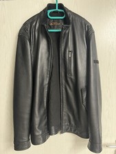 Lederjacke Herren Ben Sherman True Vintage Größe M schwarz