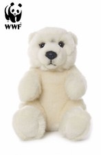WWF Plüschtier Eisbär (sitzend, 15cm) lebensecht Kuscheltier Stofftier NEU