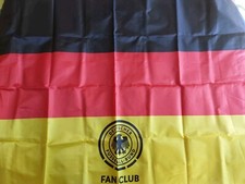 Fahne Flagge DFB Fanclub Nationalmannschaft Deutschland ca. 80x120 cm gefaltet