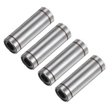 4 Stück LM10LUU Linear-Kugellager,10mm Bohrungsdurchmesser,19mm AD,55mm Länge