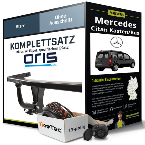 Anhängerkupplung oris starr - anhängerkupplung,