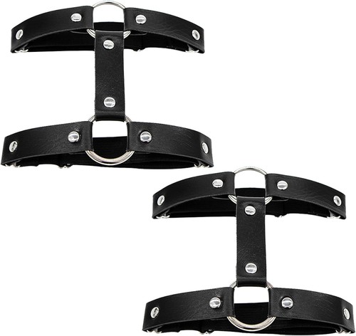 Strumpfband stück leder - strumpfband, 2