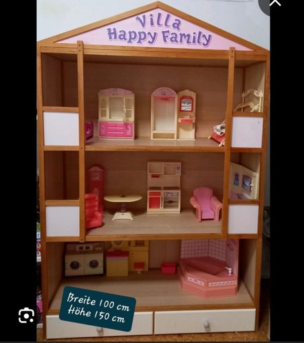 Barbie villa happy family - barbie,