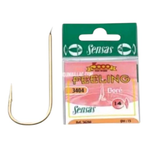 Sensas 3404 gold angelhaken - sensas,