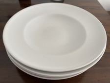 4 tiefe Teller * Pastateller * CreaTable * Off White * kaum benutzt