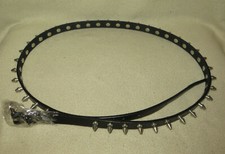 Nietengürtel Kunstledergürtel einreihig Spitz-/ Killernieten Rockabilly & Punk