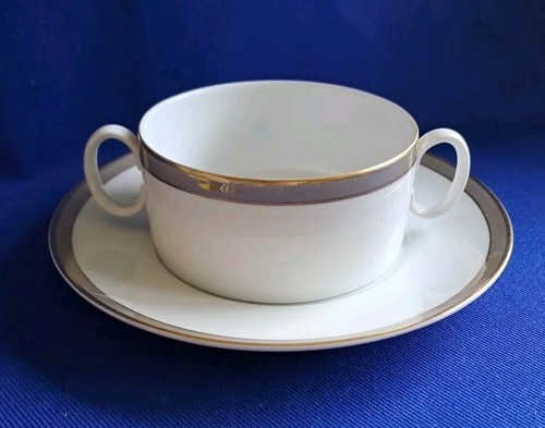 Suppentasse mit untertasse - suppentasse,