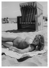 Vintage Kunst-Fotoabzug Frau