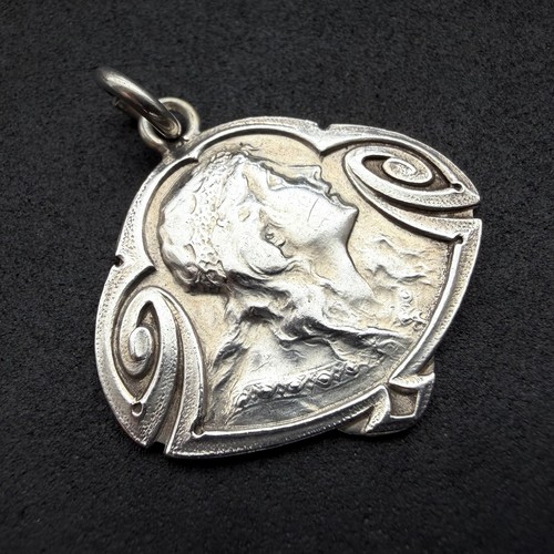 Jugendstil anhänger 800 - jugendstil,