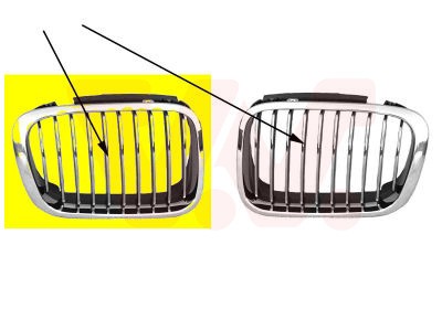 Kühlergrill kühlergitter - kühlergrill,