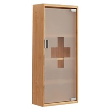 Medizinschrank aus bambus - aus,