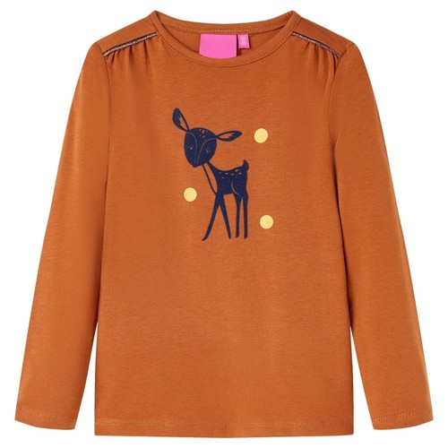 Kinder langarmshirt mit hirsch - kinder,
