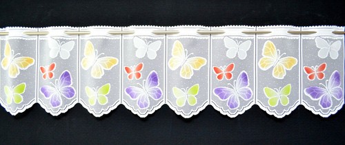 Schmetterlinge scheibengardine - schmetterlinge,