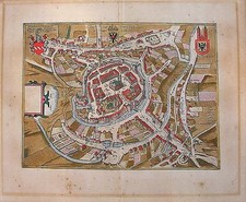 Antique map swybuschin - antique,