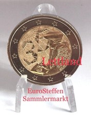 2 Euro Lettland 2022  "Erasmus - Programm", NEU, sofort lieferbar 
