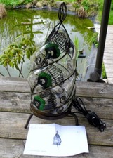 Näve - Glastischleuchte Orient - 43 cm hoch, 17 cm Ø