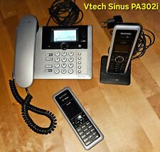 Vtech Sinus PA 302i  ISDN Festnetztelefon mit 2x Sinus 302i Mobiltelefone