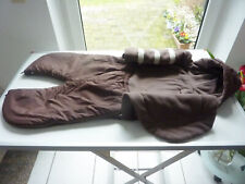 Maxi Cosi Fußsack  / Anzug, braun für Maxi Cosi Mura 3 + 4 + Mura Plus, Reißvers