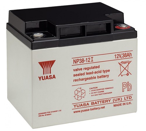 Yuasa bleiakku 38 ah - yuasa®,