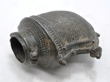 Antik Messing Mango Form Klein Betel Muttern Supari Box Original Alte Handarbeit