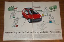 Seltene Werbung RENAULT TWINGO