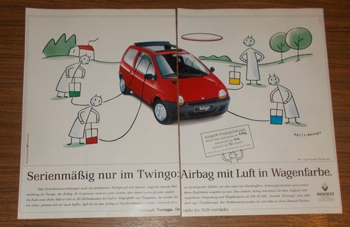 Seltene werbung renault twingo - werbung,