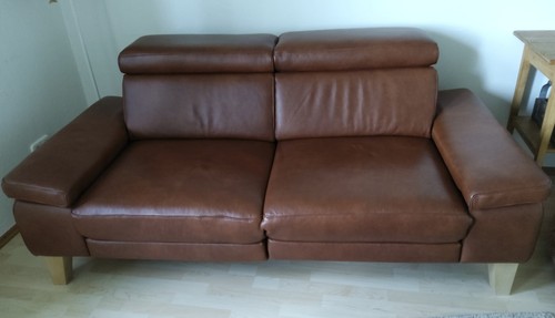 Relax ledersofa von - von, natura