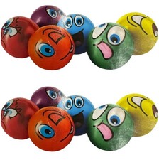 2x Anti Stress Ball 6er Set Stressabbau Therapie Bälle Handtrainer Knetball 