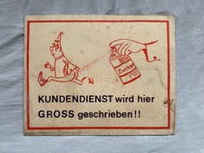 Altes Original DDR Werbung