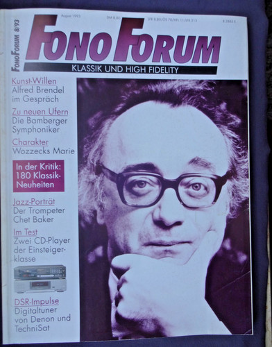 Fono forum philips cd - 8/93,philips,