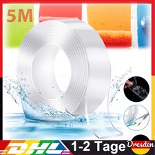Doppelseitiges Klebeband Transparent Nano Band Tape beidseitig extra stark Klebe