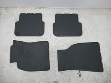 Audi A6 4F Fussmatten hinten vorne grau Gummi 4F1061501