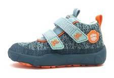 Affenzahn Low Boot Knit Happy Bunny Kinderschuhe Mädchen Klettschuh Grün