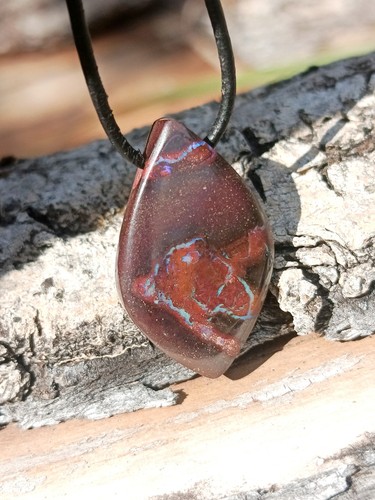 Boulder opal anhänger - opal,