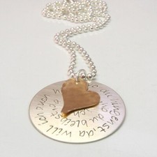 Damenschmuck Hochzeit Gravur